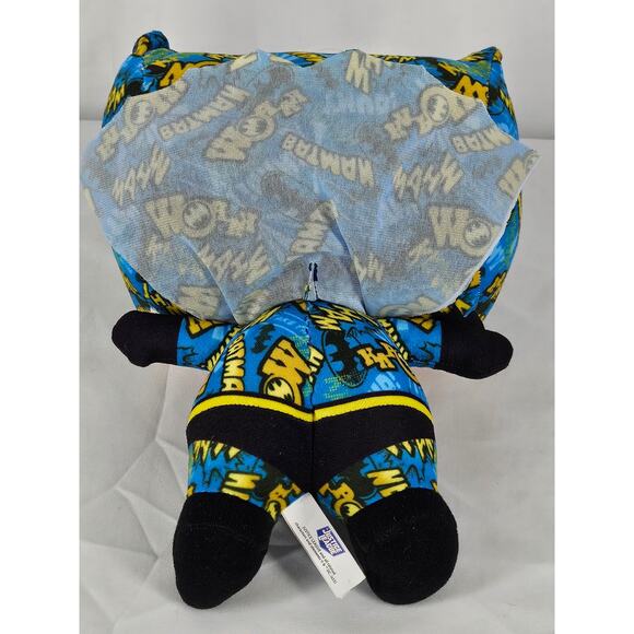 JUSTICE LEAGUE BATMAN PLUSH – TOY FACTORY – 9" – COMIC GRAPHICS – DC LICENSED - Picture 10 of 13